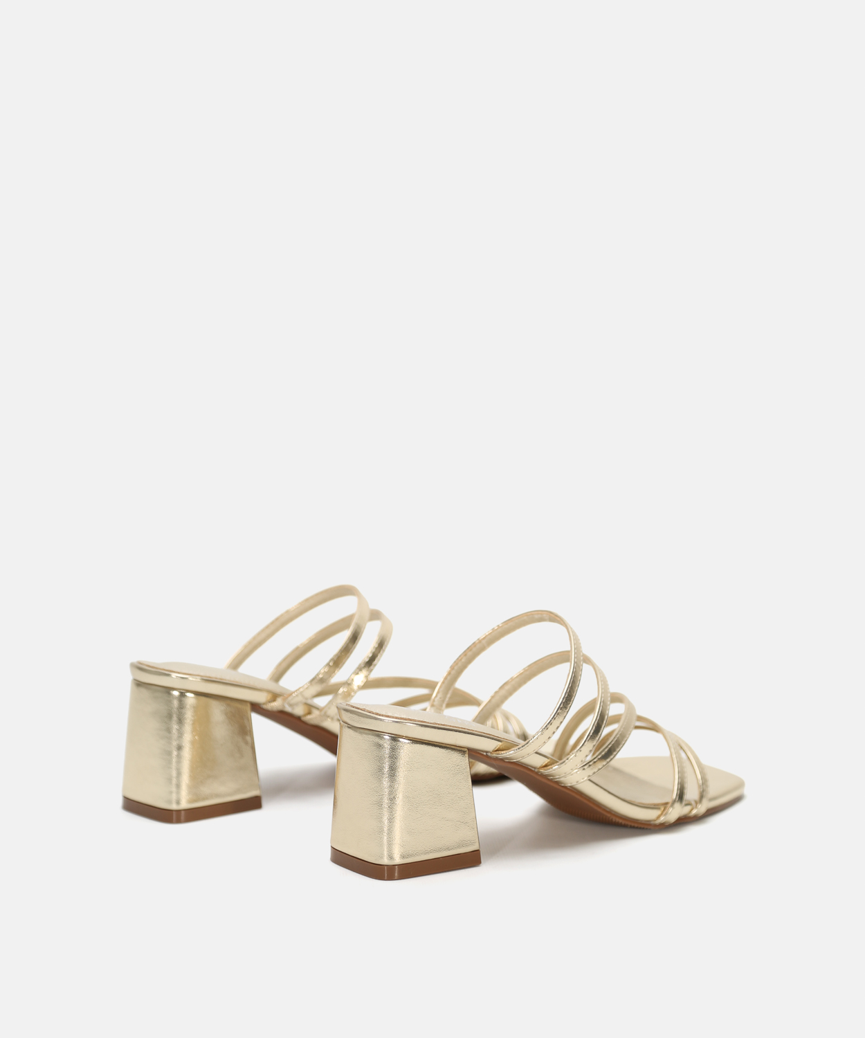 Sandalia tac&oacute;n tiras image number null